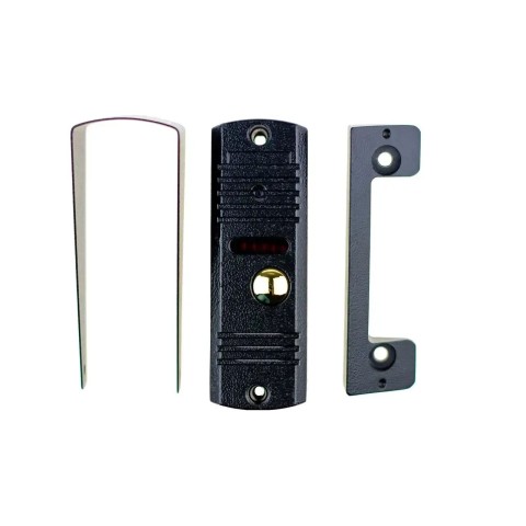 Комплект домофона 7 дюймов с вызывной панелью SEVEN DP-7574 Kit black