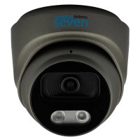 IP-видеокамера 2 Мп SEVEN IP-7212PA black 2,8 мм