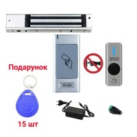 Безконтактний комплект контролю доступу для важких металевих дверей SEVEN KA-7811