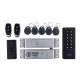 Беспроводной комплект контроля доступа с радиобрелками SEVEN LOCK SL-7708r black