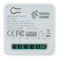 Розумне Wi-Fi реле SEVEN HOME S-7048