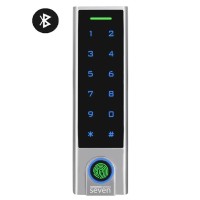 Биометрический контроллер доступа Bluetooth с клавиатурой SEVEN CR-7477BF MIFARE