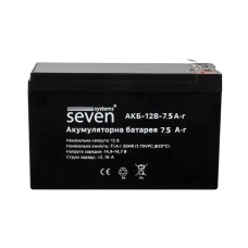 Акумуляторна батарея SEVEN 12В/7,5Аг