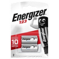 Батарейка Energizer 123 Lithium 2шт