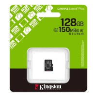 Карта памяти microSDXC Kingston Canvas Select Plus 128 GB Class 10 А1 UHS-1 R150MB/s