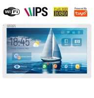 IP-відеодомофон 10 дюймів з Wi-Fi SEVEN DP-7517FHDW - IPS white