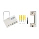 Комплект Wi-Fi домофона 10 дюймов с вызывной панелью SEVEN DP-7517/07Kit white
