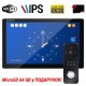 Комплект Wi-Fi домофона 10 дюймов с вызывной панелью SEVEN DP-7517/07Kit black