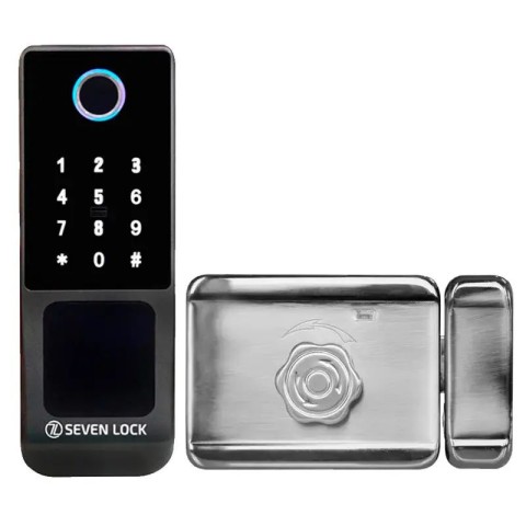 Умный биометрический замок SEVEN LOCK SL-7770BF