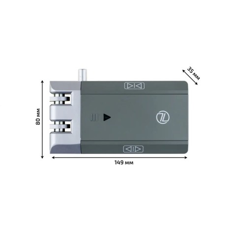 Умный Bluetooth замок невидимка SEVEN LOCK SL-7709B