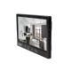 Комплект домофона 7 дюймов с вызывной панелью SEVEN DP-7571/07Kit black
