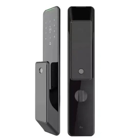 Умный дверной биометрический замок SEVEN LOCK SL-7775BF black