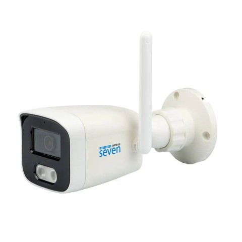 Комплект видеонаблюдения на 1 цилиндрическую Wi-Fi 4 Мп IP-камеру SEVEN KS-7224WF-4MP