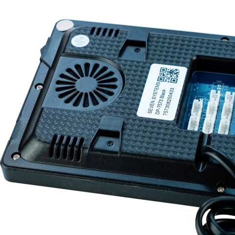 Відеодомофон 7 дюймів SEVEN DP-7573 black