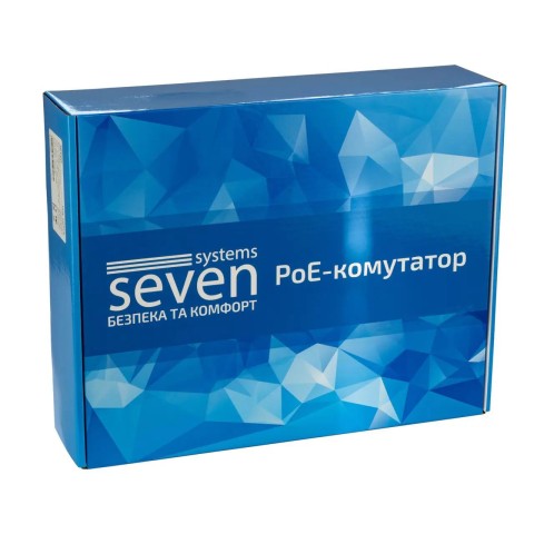 PoE комутатор 16 портів SEVEN P-73216G-SFP