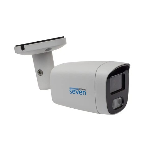Комплект видеонаблюдения на 2 цилиндрические 5 Мп IP-камеры SEVEN IP-7225W2-5MP