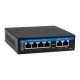 Комплект видеонаблюдения на 4 цилиндрические 5 Мп IP-камеры SEVEN IP-7225W4-5MP