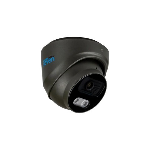 Комплект видеонаблюдения на 8 купольных 5 Мп IP-камер SEVEN IP-7215B8-5MP