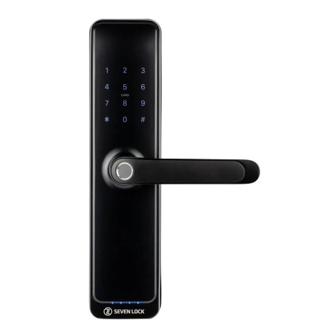 Умный дверной биометрический замок SEVEN LOCK SL-7767BFW