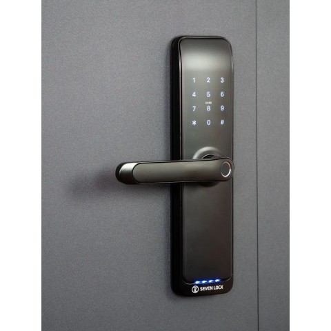 Умный дверной биометрический замок SEVEN LOCK SL-7767BFW