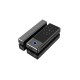 Умный биометрический замок на стеклянные двери SEVEN LOCK SL-7776BF black
