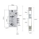 Врезная часть SEVEN LOCK 6085