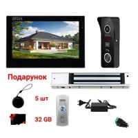 Комплект Wi-Fi домофона 7 дюймов с магнитным замком 280 кг SEVEN KD-7839d