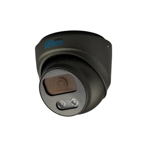 Комплект видеонаблюдения на 4 купольные 2 Мп IP-камеры SEVEN IP-7212B4P4-2MP