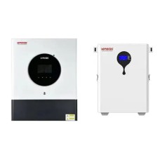 Комплект резервного питания Sorotec REVO VM IV PRO-T 6kW/48V Wi-Fi c АКБ LiFePO4 51.2V/100Ah wall