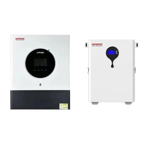 Комплект резервного питания Sorotec REVO VM IV PRO-T 6kW/48V Wi-Fi c АКБ LiFePO4 51.2V/100Ah wall