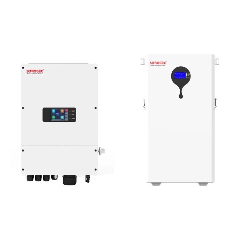 Комплект резервного питания Sorotec REVO HES 6kW/48V Wi-Fi c АКБ LiFePO4 51.2V/100Ah 5120Wh