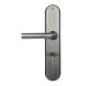 Умный дверной биометрический замок SEVEN LOCK SL-7768BF (85мм) silver