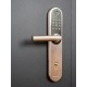 Умный дверной биометрический замок SEVEN LOCK SL-7768BF (85мм) silver