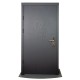 Умный дверной биометрический замок SEVEN LOCK SL-7768BF (85мм) silver
