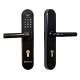 Умный дверной биометрический замок SEVEN LOCK SL-7768BF (85мм) black