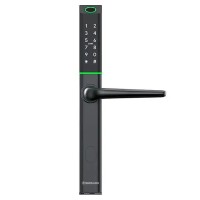 Розумний дверний біометричний замок SEVEN LOCK SL-7763BF black