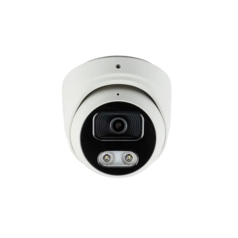 IP-відеокамера 8 Мп SEVEN IP-7218PA-DL white 2,8 мм з розумним подвійним підсвічуванням