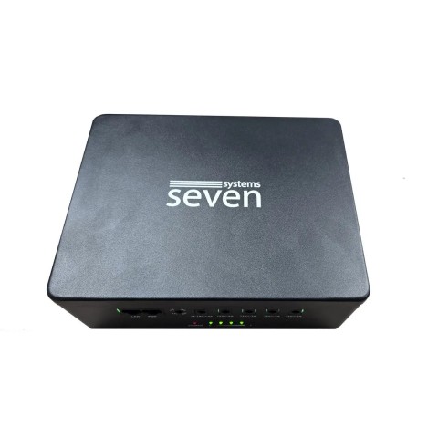 ДБЖ SEVEN UPS-7960 black 60W LiFePO4 з регулюванням вихідної напруги