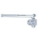 Доводчик двери 25-45 кг SEVEN DC-7741HP silver (механизм фиксации дверей)