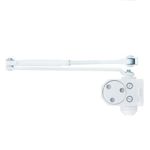 Доводчик двери 25-45 кг SEVEN DC-7741HP white (механизм фиксации дверей)