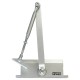 Доводчик двери 40-65 кг SEVEN DC-7742 silver