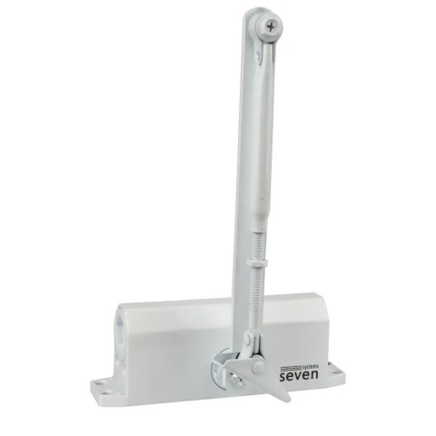 Доводчик двери 40-65 кг SEVEN DC-7742 white