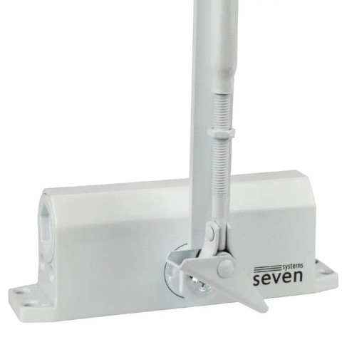 Доводчик двери 40-65 кг SEVEN DC-7742 white