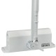 Доводчик двери 40-65 кг SEVEN DC-7742 white