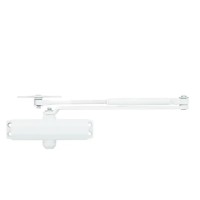 Доводчик двери 40-65 кг SEVEN DC-7742HP white (механизм фиксации дверей)