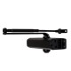 Доводчик двери 40-65 кг SEVEN DC-7742HP black (механизм фиксации дверей)