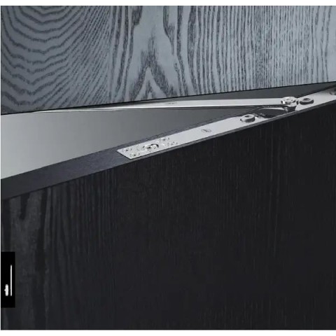 Доводчик двери врезной 35-65 кг SEVEN DC-7746 silver