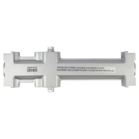 Доводчик двери врезной 35-65 кг SEVEN DC-7746 silver