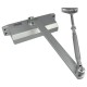 Доводчик двери 45-75 кг SEVEN DC-7743 silver