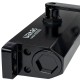 Доводчик двери от 75 до 100 кг SEVEN DC-7744HP black (с механизмом фиксации)